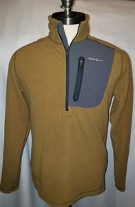 Eddie Bauer Men's M Cloud Layer 1/4 Zip Pullover